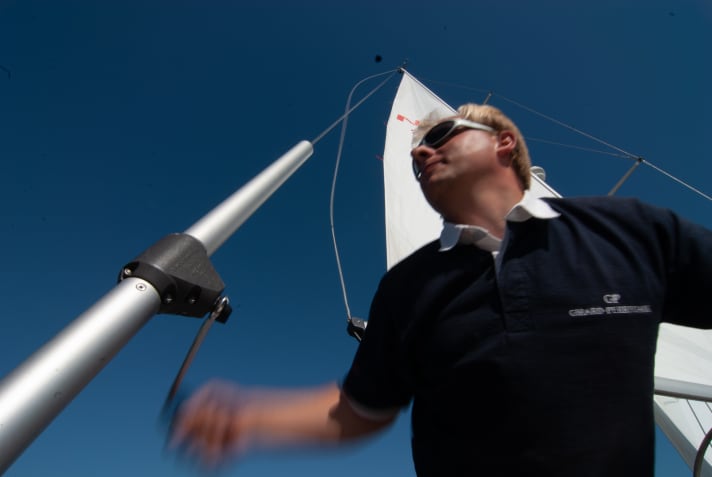 Argomento: Reefing, Redazione: Hauke Schmidt, Lasse Johannsen, Fiordo di Kiel, 28.07.08