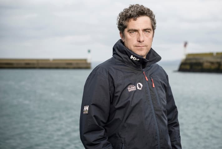 Sur place à Itajaí pour évaluer la sécurité des bateaux : Antoine Mermod, président de l'Imoca