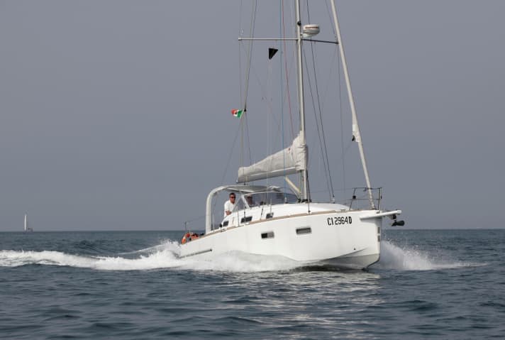   À toute vapeur : 17 nœuds avec 200 CV lors d'un essai de navigation