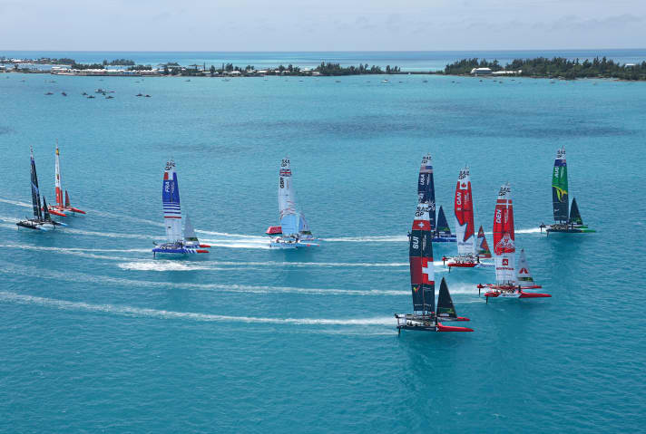 SailGP : une course effrénée dans les eaux turquoises des Bermudes