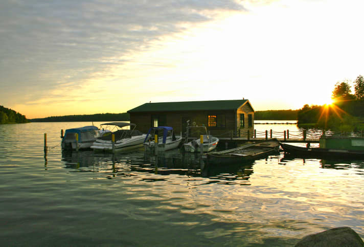   Finow Canal and Werbellin waters