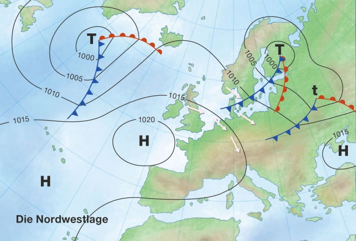 Wind-Special: Die Nordwestlage