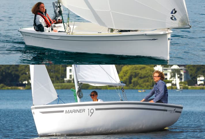   Delphia 16 and Mariner 19