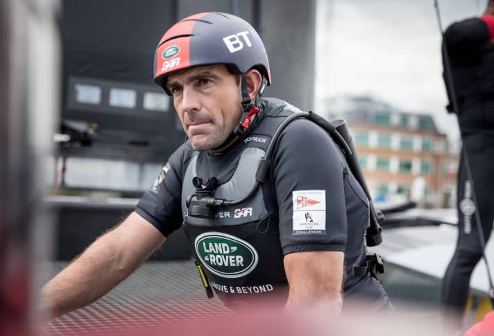   Apparently passed his test with flying colours: Xabi Fernández is the new member of Team Land Rover BAR