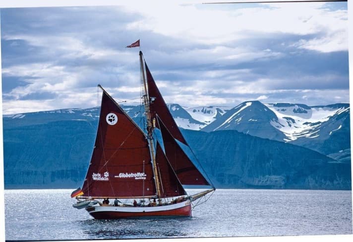   The "Dagmar Aaen" in her element