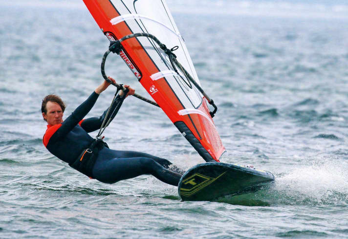 If the fin is too short, the edge interferes with the chop.