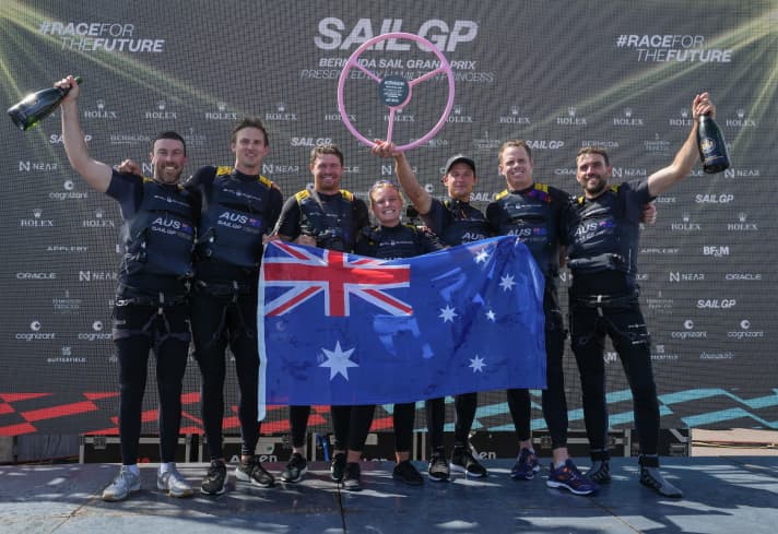 Down Under di nuovo in testa all'inizio della terza stagione SailGP dopo due vittorie assolute