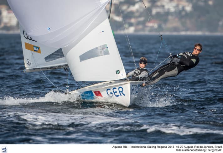   Annika Bochmann and Marlene Steinherr in the 470