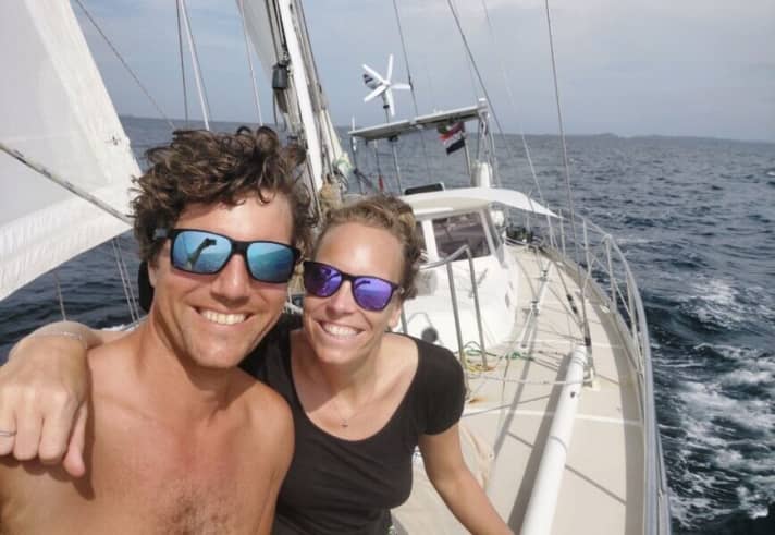   La coppia olandese Yvette e Sander Droog naviga intorno al mondo dal 2020