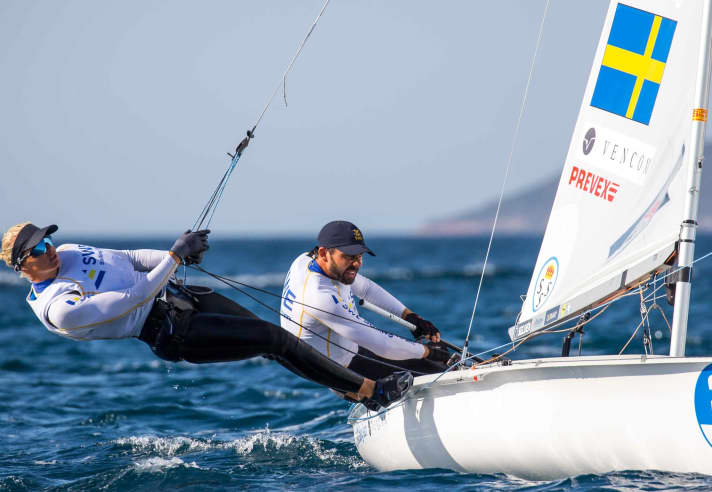 470 Mixed European Champions: Anton Dahlberg and Lovisa Karlsson from Sweden