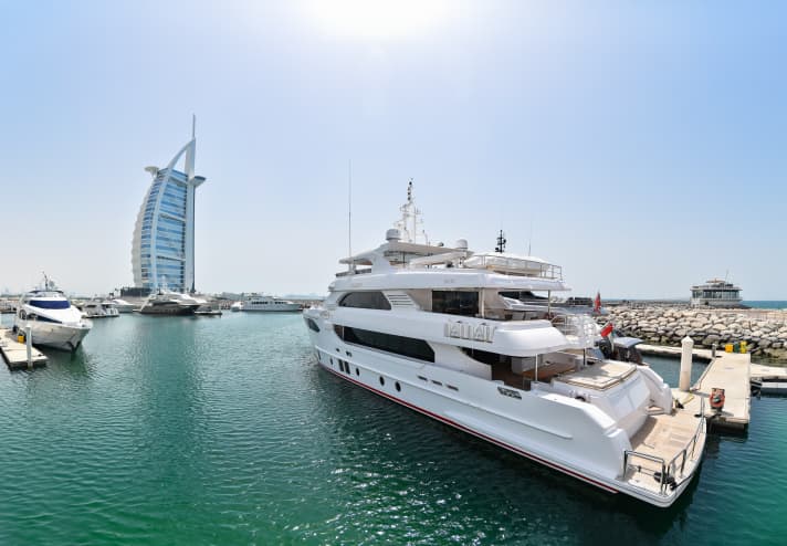 "Nashwan": Gulf Craft handed over the 41-metre Majesty 135 build number 6 to the owner. | r.