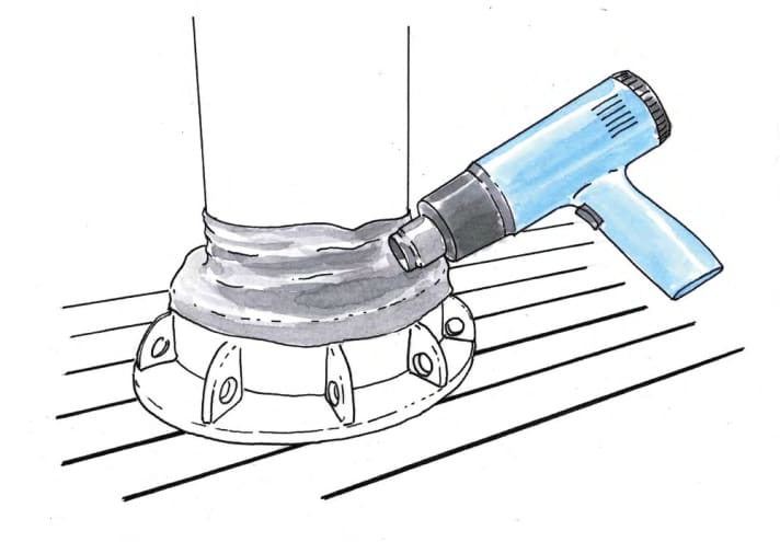 Mast base