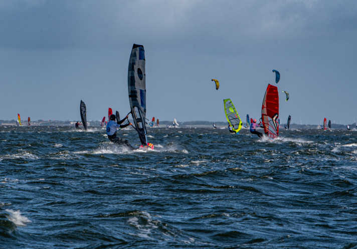 The start of race number one – a real learning curve.