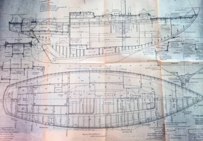 Le plan de construction original