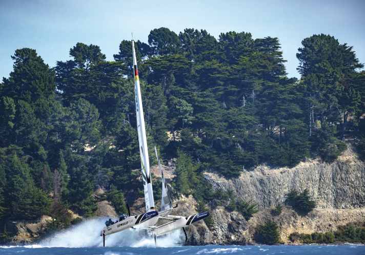 Sailing is for sedate gentlemen? SailGP is definitely different