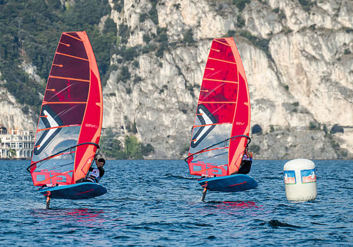 Shortly after the Sea Trials on Lake Garda in autumn 2019, the decision was made for the new Olympic material.