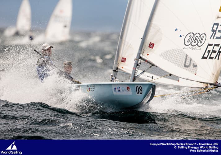   È riuscito a conquistare una vittoria nella prossima zona olimpica, ma non ha ancora trovato la forma desiderata: Il timoniere del Laser Philipp Buhl