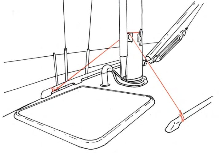 Mast base