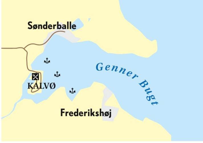 Kalvø | Map: YACHT