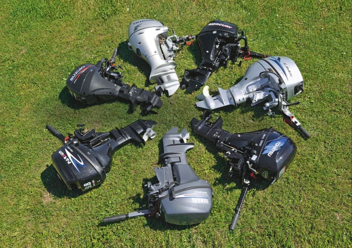 Outboards: The "newcomers" from China show some weaknesses in comparison with the 10 hp class. | n.