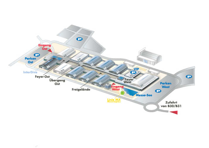 Interboot Hallenplan
