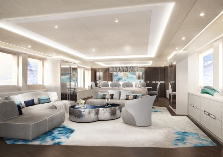 Reymond Langton Design stylte das Interior. | r.