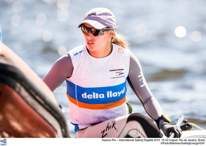   Voleva già l'oro a Weymouth nel 2012, ma si è dovuta accontentare dell'argento. Ora sta facendo un altro tentativo e ha partecipato con successo alla regata di prova: Marit Bouwmeester dall'Olanda