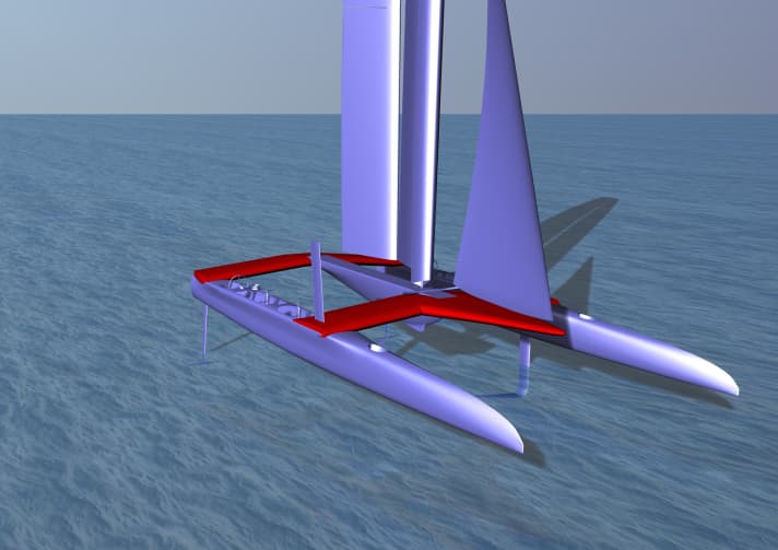   The shape of the beams' panelling is an important measure to improve aerodynamics