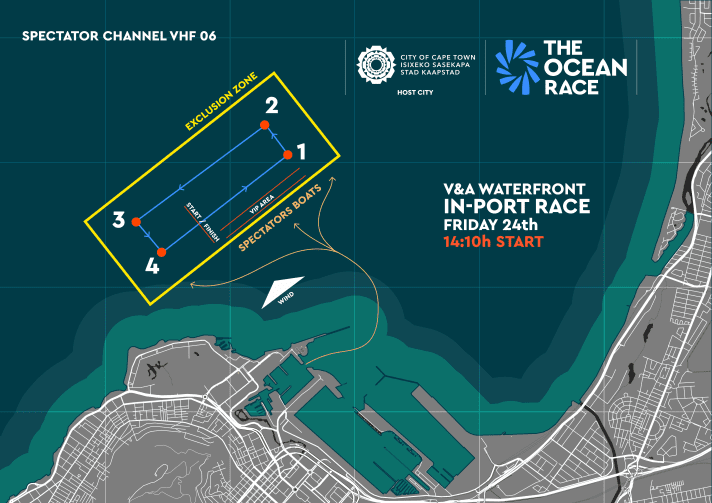 Il percorso della prossima In-Port Race