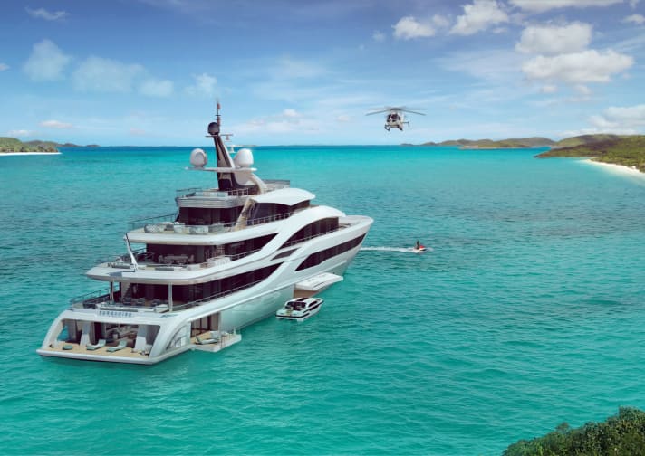 Turquoise 77 m | m