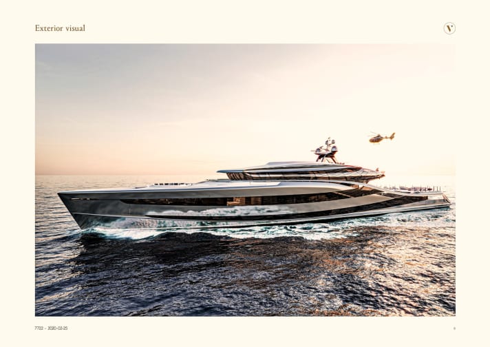 „Futura“: Bei diesem 66 Meter langen Projekt zeigt die Form radikale Ansätze, und auch das Antriebskonzept ist durchaus revolutionär. | r.