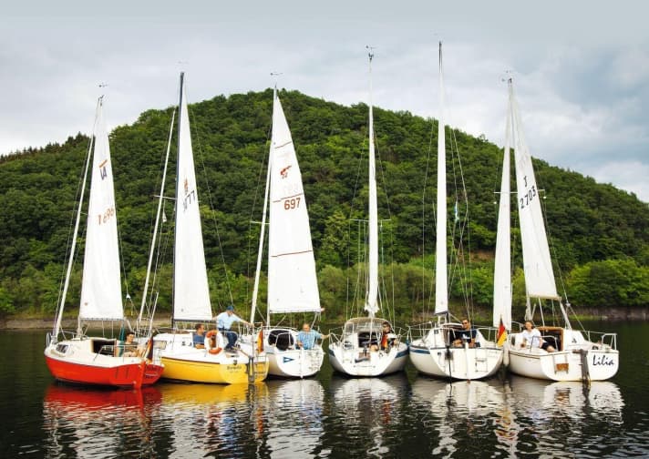   From the left: Varianta 65, Neptun 22, Etap 22, Dehlya 22, Friendship 22, Jaguar 22