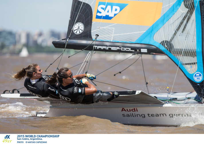   Anche la timoniera Leonie Meyer si è ammalata durante i Campionati del Mondo. Il team con la trinchettista Elena Stoffers non è andato oltre il 25° posto.