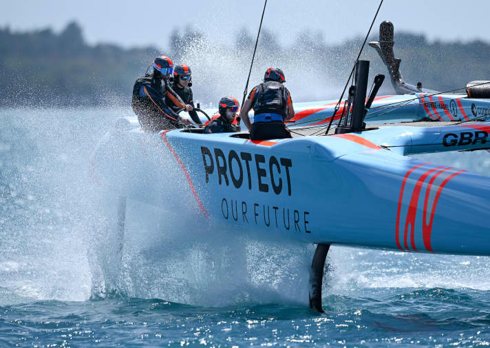 Promising SailGP start for Sir Ben Ainslie's Brits: Second place off Bermuda