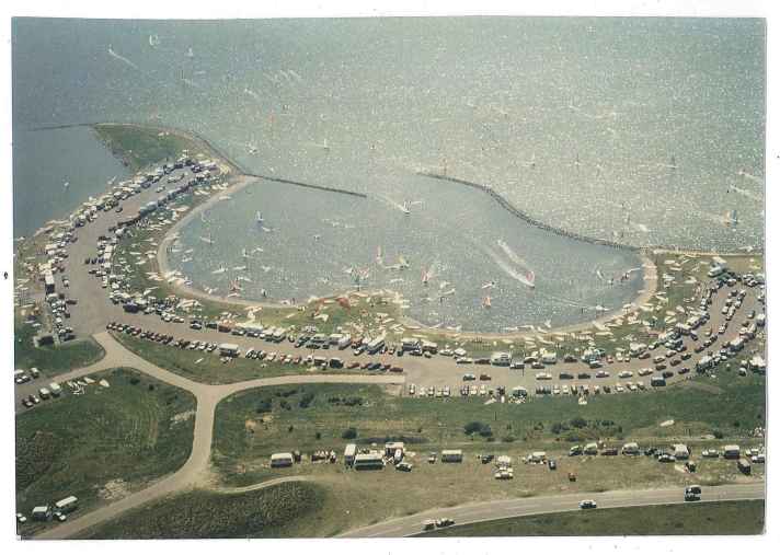 Generations of students have learnt to windsurf at "Het Poeltje"