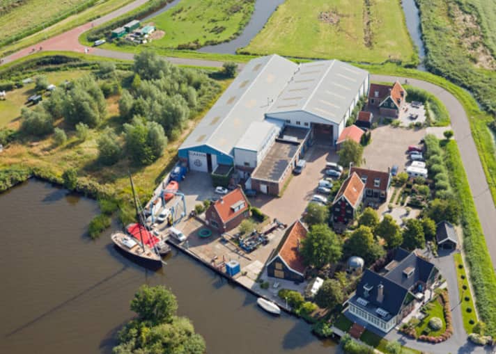 Claasen manufactures up to 65 metres in Zaandam. | on.