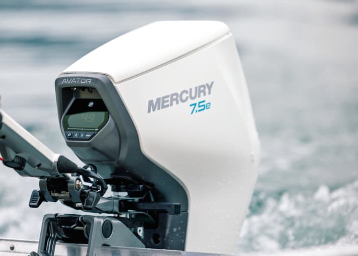 Modern technology, cool design: Avator electric outboard motor