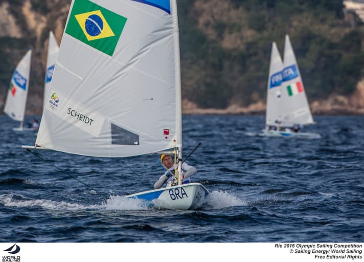   His style: unique. His laser successes: unbeaten. His name: Robert Scheidt