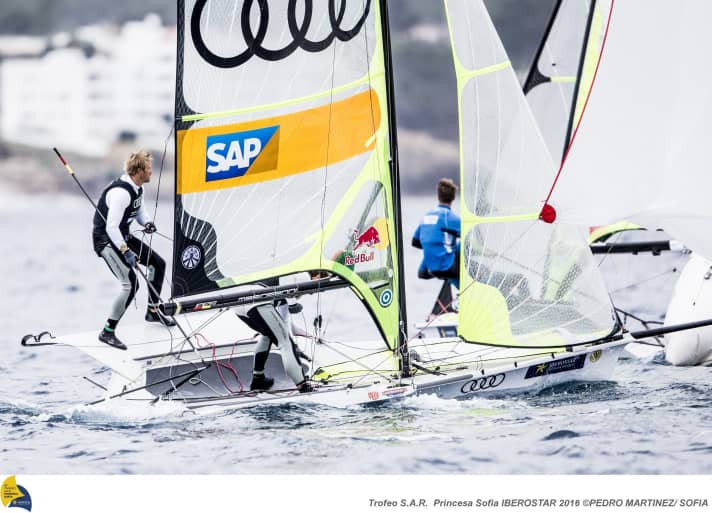  Veulent se battre pour une médaille avant Rio de Janeiro : Erik Heil et Thomas Plößel en 49er