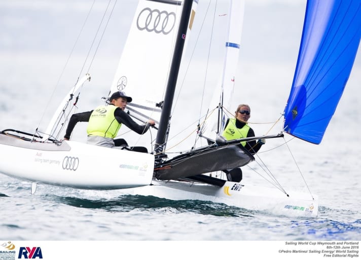   Kohlhoff/Werner hanno conquistato il secondo posto nell'ultima regata del main round