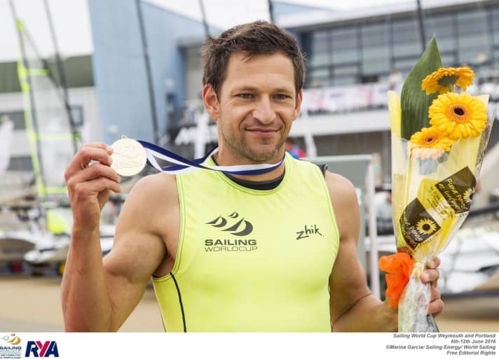   Kurz vor Olympia: Gold für Wilhelm beim Weltcup vor Weymouth