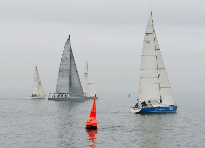   They drift across the line towards Scotland