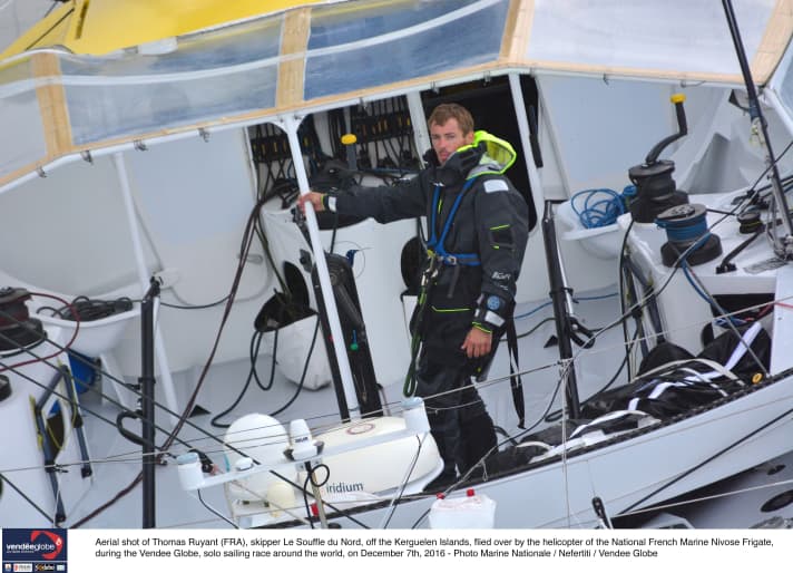  Collision and impending retirement: a heavy blow for Thomas Ruyant, who was well in the running in eighth place with "Le Souffle du Nord pour Le Projet Imagine"