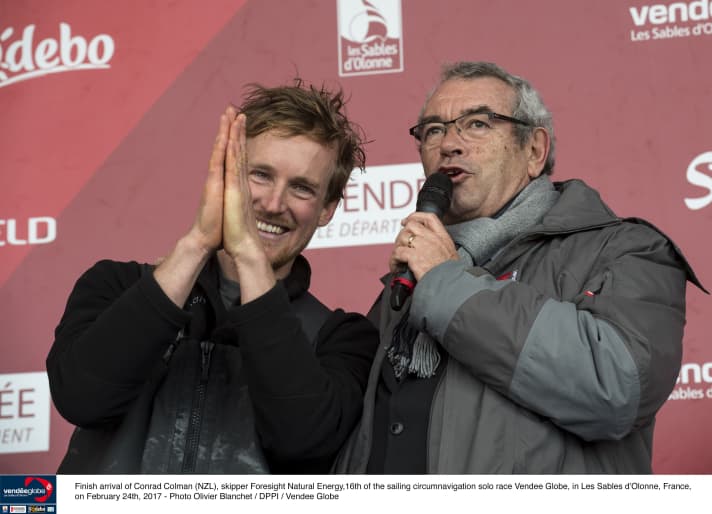   Conrad Colman remercie ses fans