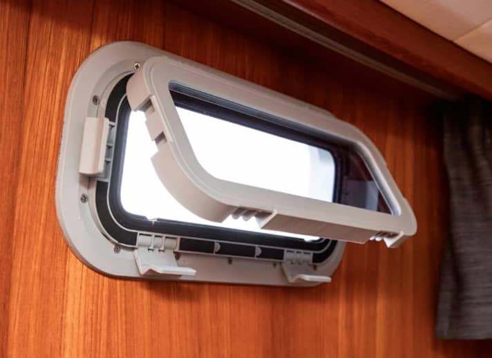 Hatches with double glazing