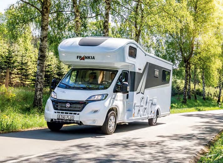 Alcove motorhome - a classic for families