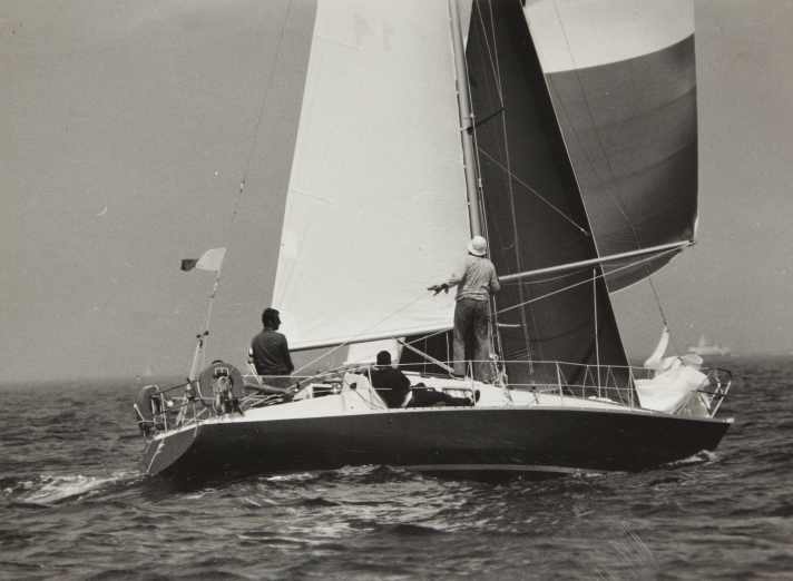Hubert Raudaschl was also active on tall ships, here with a scampi