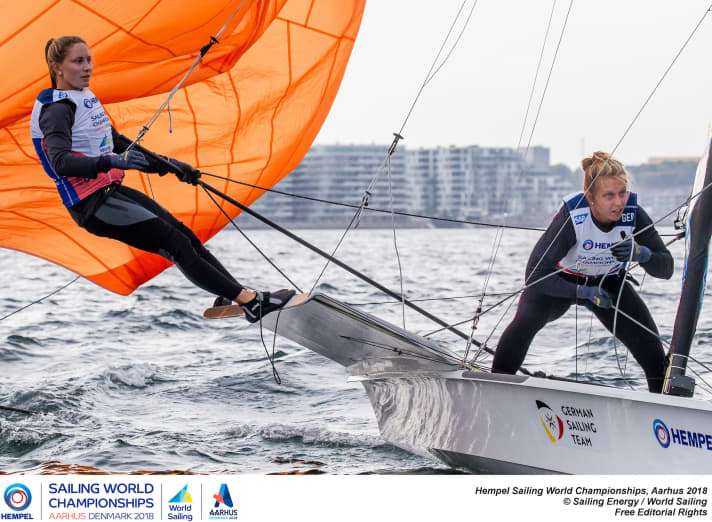   Vicky Jurczok and Anika Lorenz are not finding their usual rhythm ahead of Aarhus and have not been placed for years