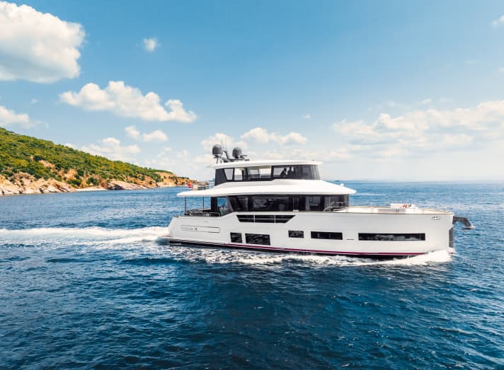 With the Sirena 78, the Turkish brand is presenting its variable 25-metre model, designed by Germán Frers and Cor D. Rover