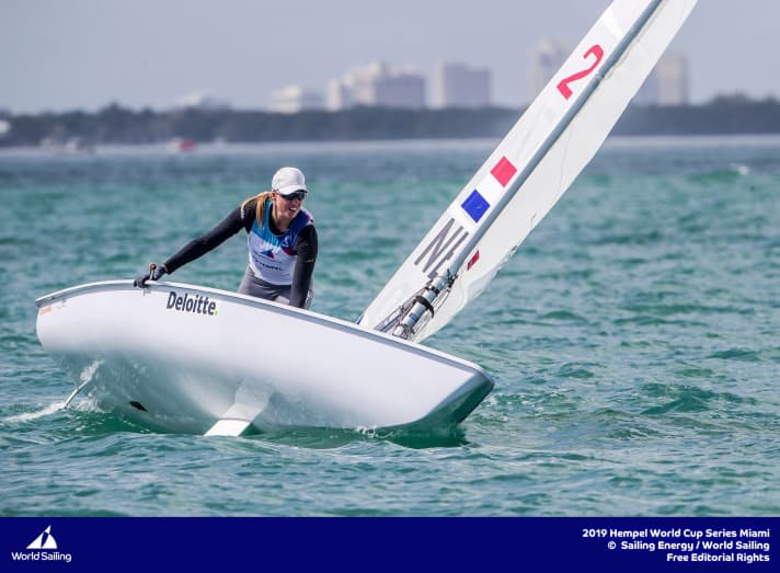  For Laser Radial Olympic Champion Marit Bouwmeester, Biscayne Bay could not be tamed this year. The subscription winner did not make it past 25th place